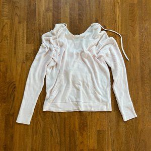 Light Pink Sweater Hoodie